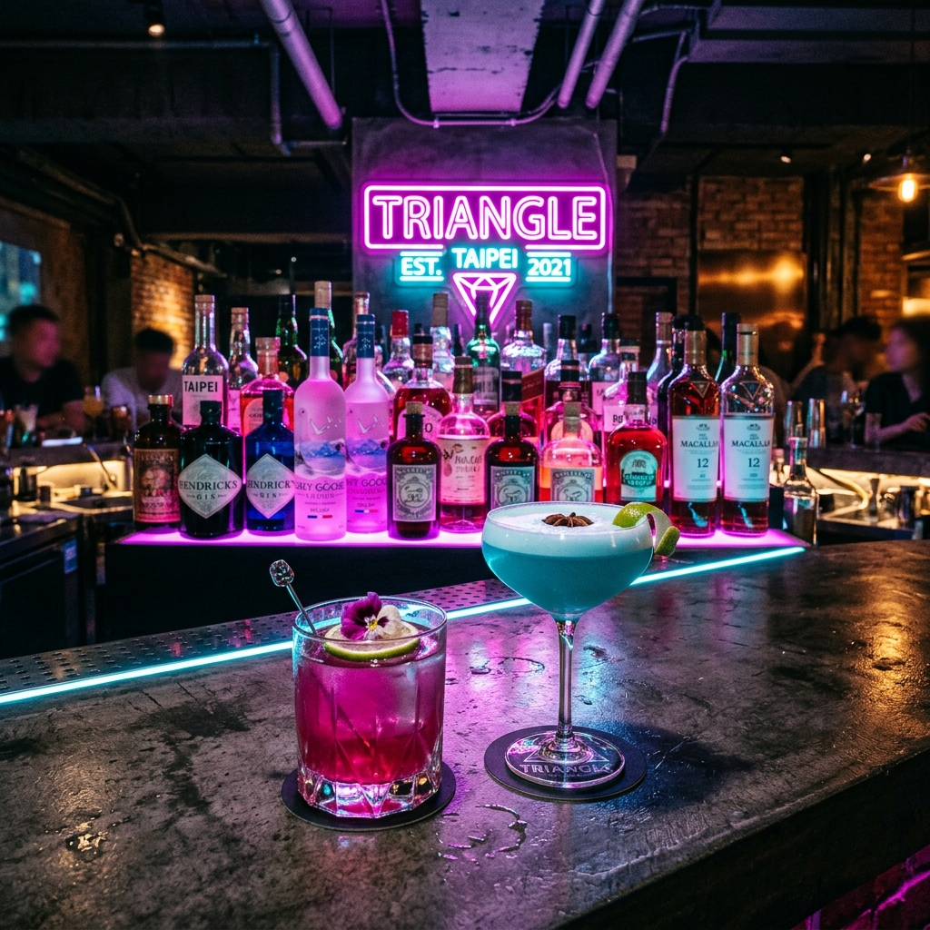 Triangle Bar Counter